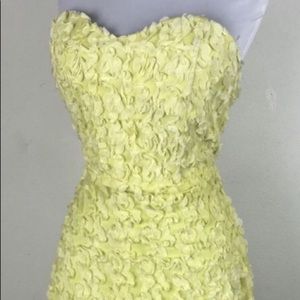 Francesca’s June & Ivy adorable yellow flower dress